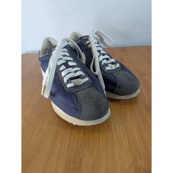 Nike Cortez '72 Nylon Women's 7.5 Blue Suede White EU 38.5 (COM9) - Picture 3 of 8